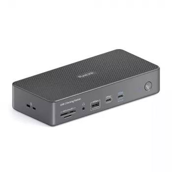 Dock para portátil PureLink VL-D200 com fios cinzento USB Power Delivery HDMI 2.0