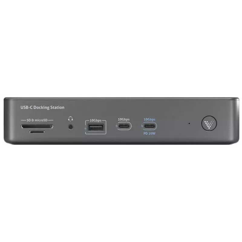 Dock para portátil PureLink VL-D220 com fios USB 3.2 Gen 2 Type-C cinzento