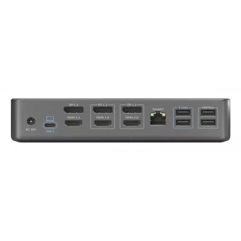 Docking station PureLink VL-D230DL USB 3.2 Gen 2 Type-C cinzento com fios