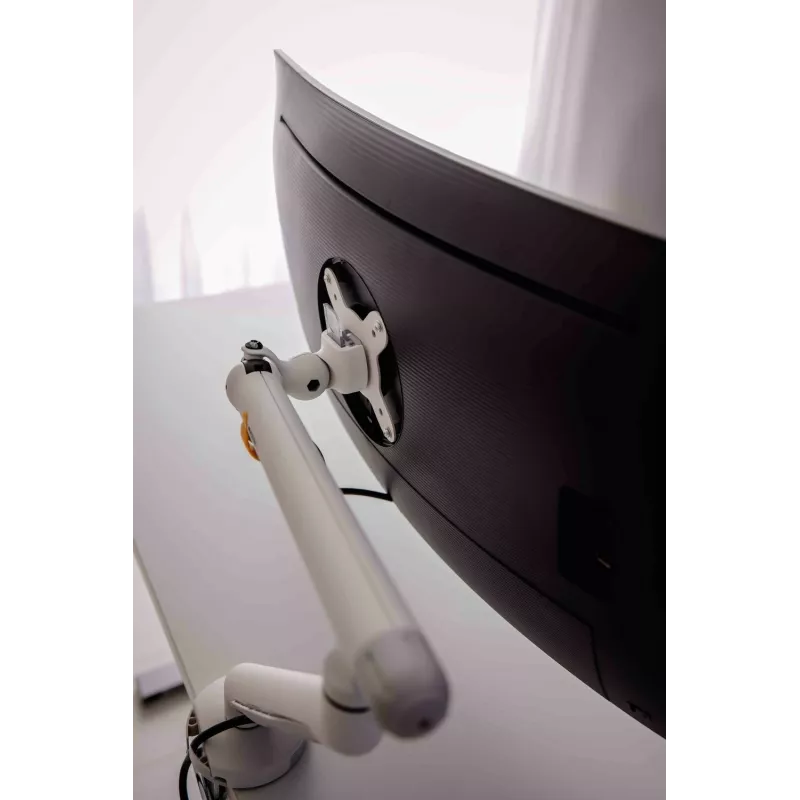 BakkerElkhuizen BE Flexible Single branco, grampo, 10 kg, 43,2 cm (17 polegadas), 88,9 cm (35 polegadas), 100 x 100 mm, branco