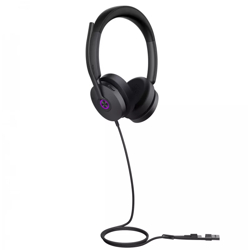 Yealink UH48 Dual UC auscultador USB-C/A
