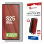 Película de proteção de ecrã Displex Privacy Screen Protector (10H) para Samsung Galaxy S25 Ultra, moldura de aplicação Eco, filtro de privacidade