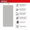 Película de proteção de ecrã Displex Privacy Screen Protector (10H) para Samsung Galaxy S25 Ultra, moldura de aplicação Eco, filtro de privacidade