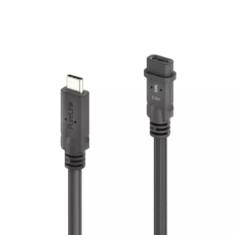 Cabo USB PureLink PI6630-030 USB4 Gen 2x2 3 m USB C preto