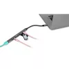 Hub USB-C 7-em-1 BakkerElkhuizen BNECHUB3A4C — 7 conectores (USB 3.2 Gen1 A, USB 3.2 Gen1 C, USB 2.0), caixa em alumínio, cinzento/preto
