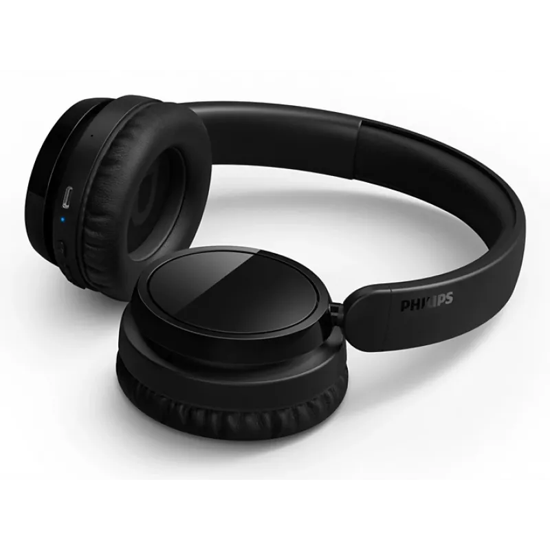 Headset Philips TAH5209BK/97 (série 5000) — Bluetooth over-ear sem fios, 20–20000 Hz, alcance de 10 m, 223 g, preto