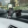 Suporte ativo Baseus SUYL-TK01 para telemóvel smartphone preto