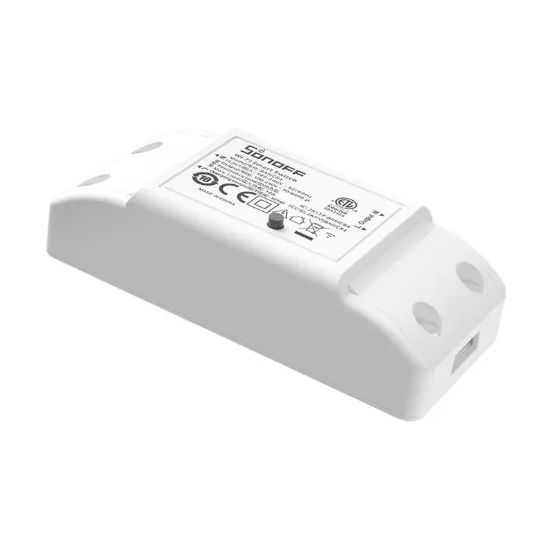 Interruptor inteligente Sonoff BASICR4 10A ESP32 — módulo de relé Wi‑Fi para automação residencial