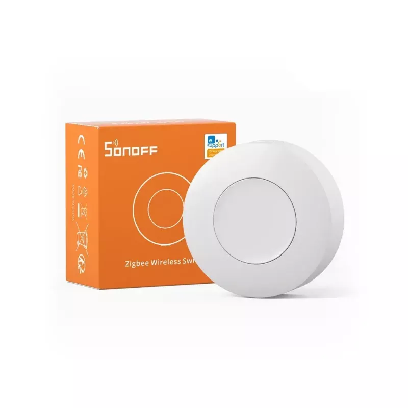Unidade central inteligente Sonoff SNZB-01P Smart Home sem fios branco