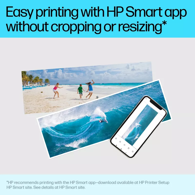 HP 49V51A Advanced papel fotográfico brilhante, 4 x 12 polegadas (102 x 305 mm), 250 g/m², 65 lb, 10,5 mil, 10 folhas