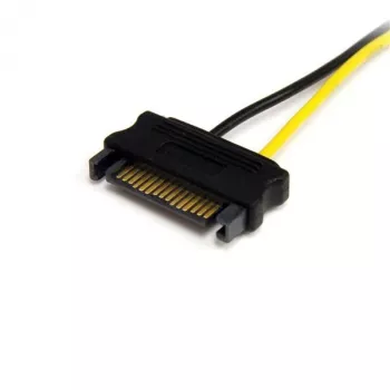 Adaptador de cabo de alimentação SATA para PCI Express 8 pinos para placas gráficas StarTech.com 15,2 cm