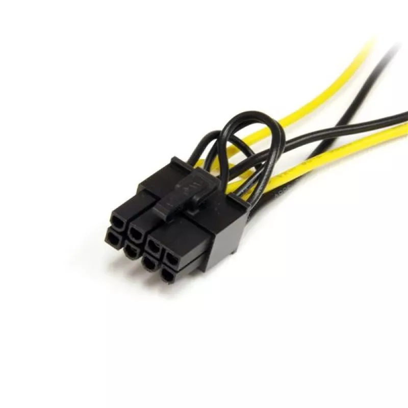 Adaptador de cabo de alimentação SATA para PCI Express 8 pinos para placas gráficas StarTech.com 15,2 cm