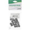 InLine 44010B bucim de cabo PG 7, IP68, 3,5-6 mm, nylon com vedação de neopreno, 10 unid., preto
