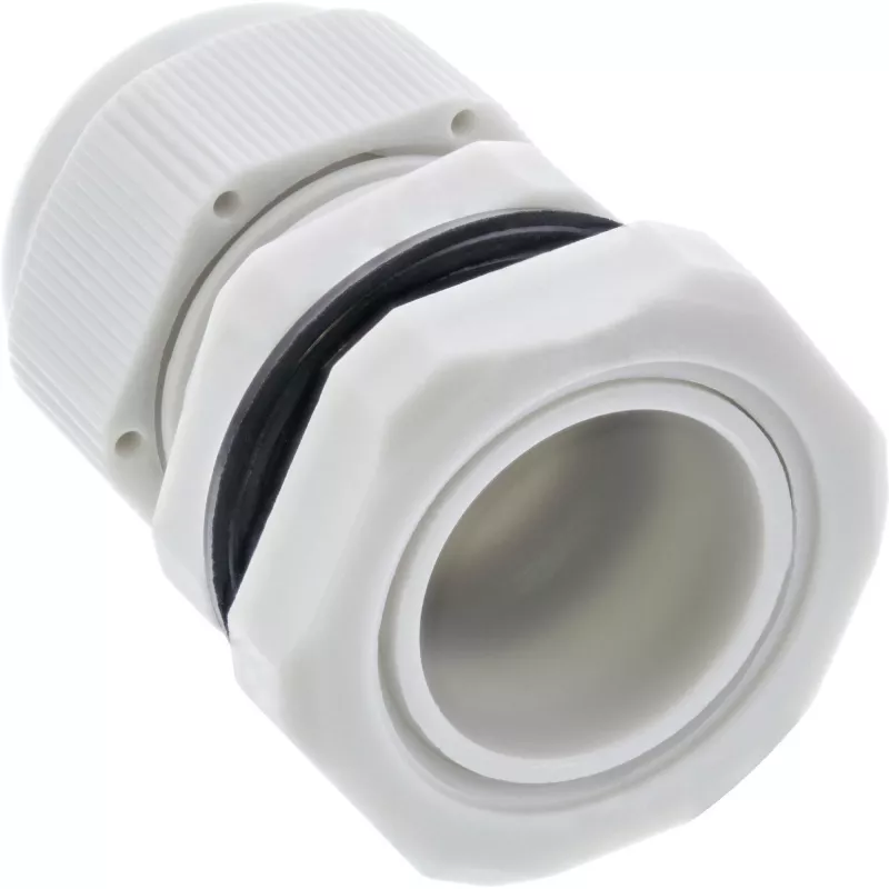 Prensa-cabos InLine nylon IP68 4 - 8 mm cinzento 10 unid.