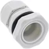 Prensa-cabos InLine 6–12 mm nylon IP68 cinzento, pack de 10, diâmetro exterior 12 mm