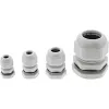 Prensa-cabos InLine 6–12 mm nylon IP68 cinzento, pack de 10, diâmetro exterior 12 mm