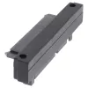 Adaptador SATA InLine, M/F, 22 pinos (15+7) inclinado para baixo