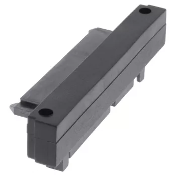 Adaptador SATA InLine, M/F, 22 pinos (15+7) inclinado para baixo