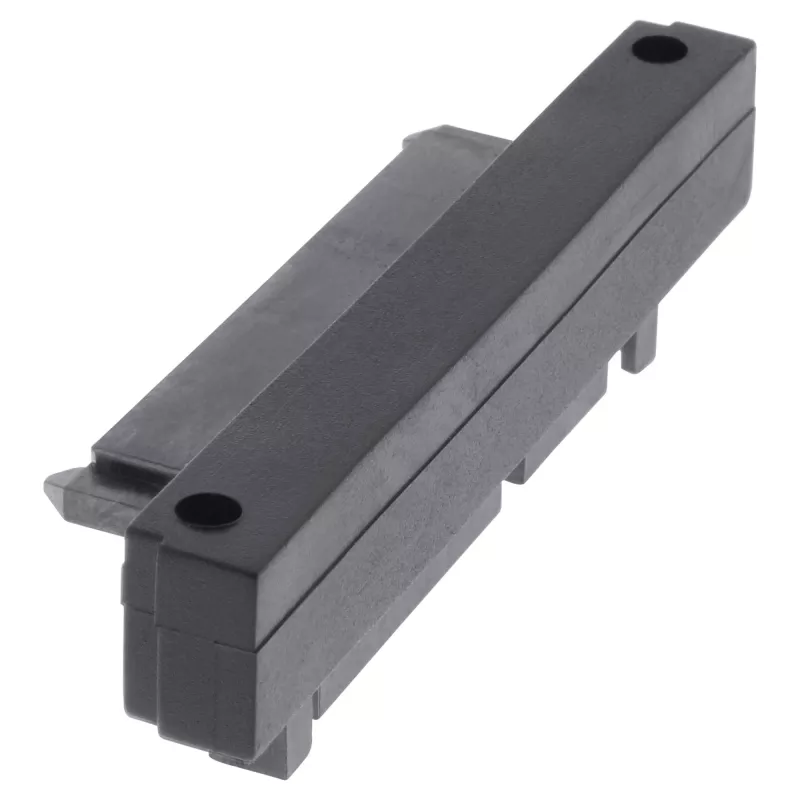 Adaptador SATA InLine, M/F, 22 pinos (15+7) inclinado para baixo