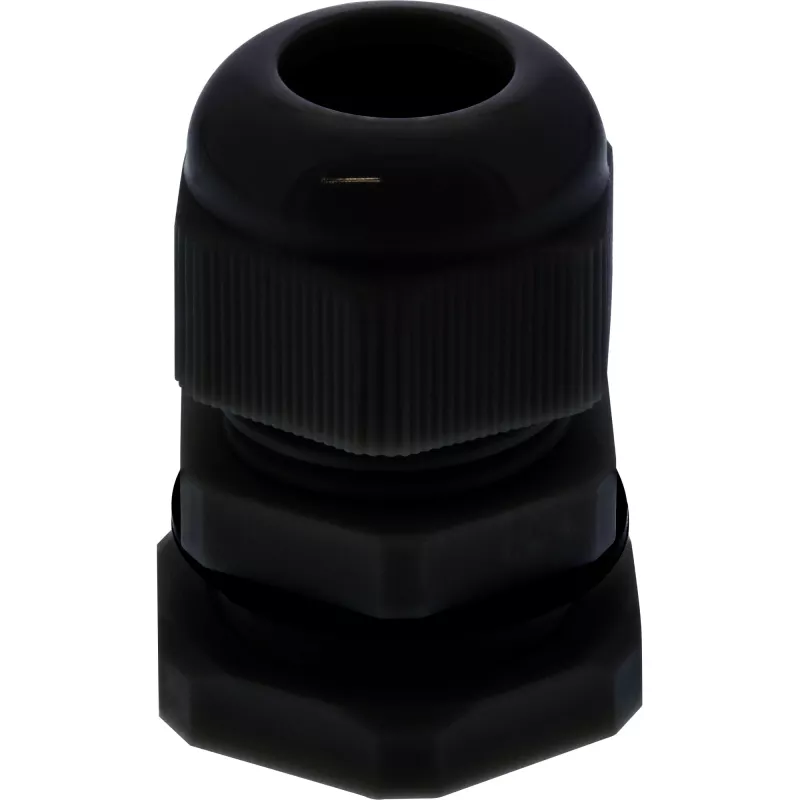 Prensa-cabos InLine 44012B nylon IP68 para cabo Ø6–12 mm, preto, pack de 10