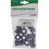 Prensa-cabos InLine 44012B nylon IP68 para cabo Ø6–12 mm, preto, pack de 10