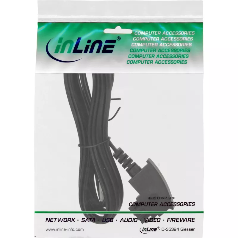Cabo TAE-F alemão / RJ45 8P2C InLine 15 m