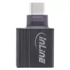 Adaptador de rede USB 3.2 para 1Gb/s InLine, USB-C para RJ45