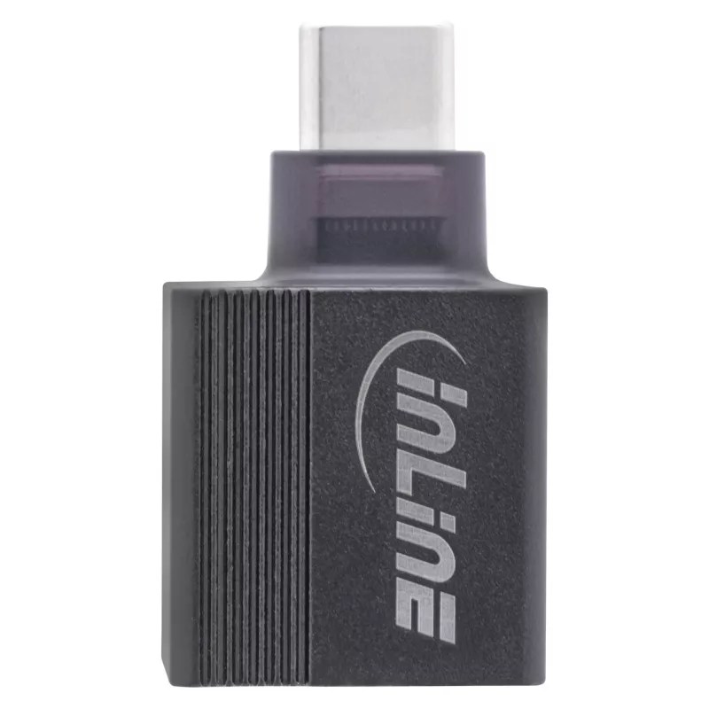 Adaptador de rede USB 3.2 para 1Gb/s InLine, USB-C para RJ45