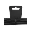 Abraçadeira de marcação de cabos InLine 200 mm x 5 mm, nylon, Eurohole, preto, 100 unid.