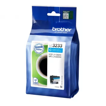 Cartucho Brother LC-3233C ciano tinta 1500 páginas DCP-J1100DW/MFC-J1300DW