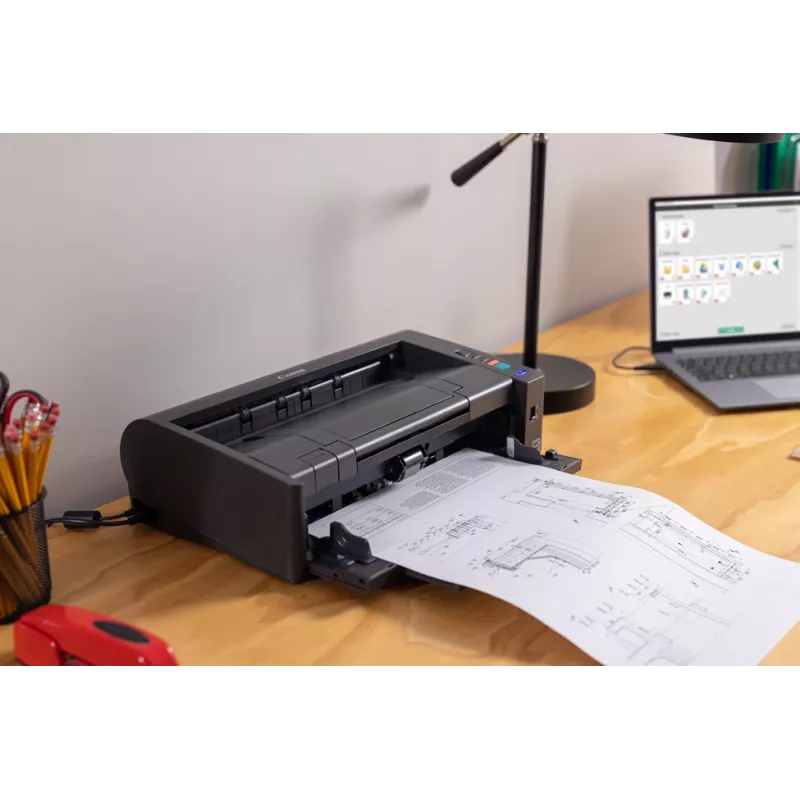 Digitalizador de folhas Canon imageFORMULA DR-M1060II 600 x 600 DPI A3 preto