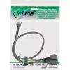 Cabo de ligação U.2 InLine, SSD com U.2 (SFF-8639) para SFF-8643 + alimentação, 0,75 m