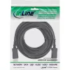 Cabo DisplayPort 1.4 ativo InLine, 8K4K, preto, dourado, 10 m