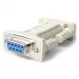 Adaptador de modem nulo série DB9 RS232 StarTech.com - F/F, DB-9, DB-9, branco