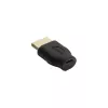 Adaptador HDMI InLine ficha HDMI A / conector fêmea HDMI D dourado 17690A