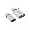 Conjunto de adaptadores USB-C InLine 35809 USB-C macho para Micro-USB fêmea USB3.0 A fêmea