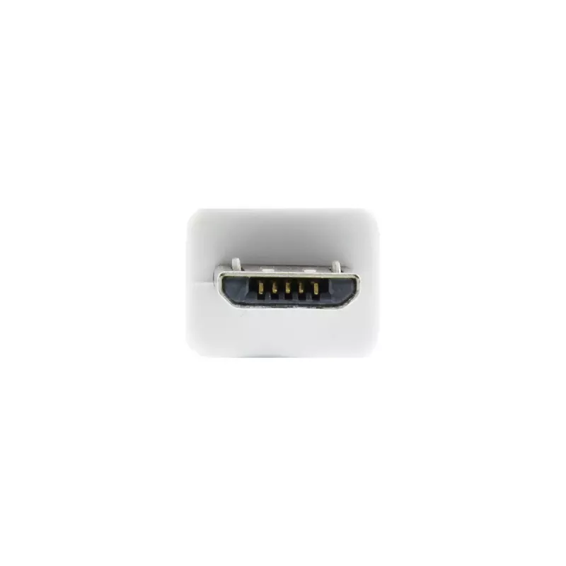 Cabo Micro-USB 2.0 InLine USB Type-A macho / Micro-B macho, branco, 2 m