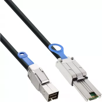 Cabo Mini-SAS-HD externo InLine SFF-8644 para SFF-8088 6 Gb/s 2 m