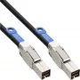 Cabo Mini SAS HD externo InLine SFF-8644 para SFF-8644 12Gb/s 1 m