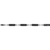 Cabo repetidor ativo USB3.2 Gen.1 InLine Type-A macho / fêmea, preto, 20 m