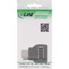 Adaptador USB 3.2 InLine, ficha USB-C para conector fêmea interno USB-E de painel frontal