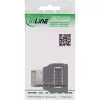 Adaptador USB 3.2 interno InLine, ficha de painel frontal USB-E para conector fêmea USB-E 90°
