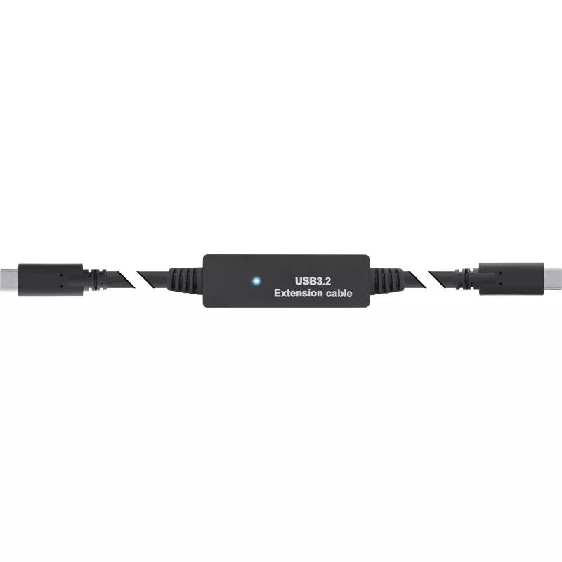 Cabo ativo USB 3.2 Gen.1 InLine, ficha USB-C para ficha USB-C, 5m