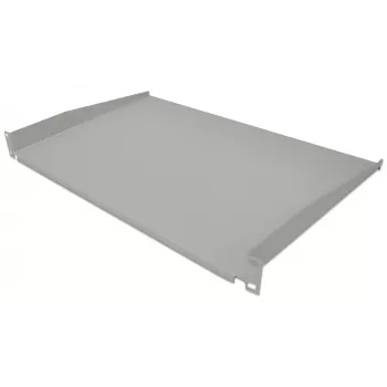 Prateleira deslizante 19 polegadas Intellinet, 1U, profundidade da prateleira 350 mm, sem ventilação, máx. 25 kg, cinzento, três anos de garantia
