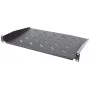 Prateleira deslizante 19 polegadas Intellinet, 1U, profundidade da prateleira 300 mm, com ventilação, máx. 25 kg, preto, três anos de garantia