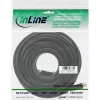Cabo SAT Premium InLine 69315P 15m com blindagem dupla 2x ficha F preto