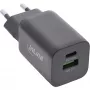 Fonte de alimentação USB InLine, carregador, USB-A + USB Type-C, 33W, PD + QC