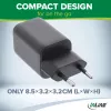 Fonte de alimentação USB InLine, carregador, USB-A + USB Type-C, 33W, PD + QC