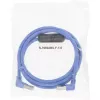 Cabo de rede InLine com ambas as extremidades anguladas para baixo, S/FTP (PiMf), Cat.6, PVC, azul, 1,6 m