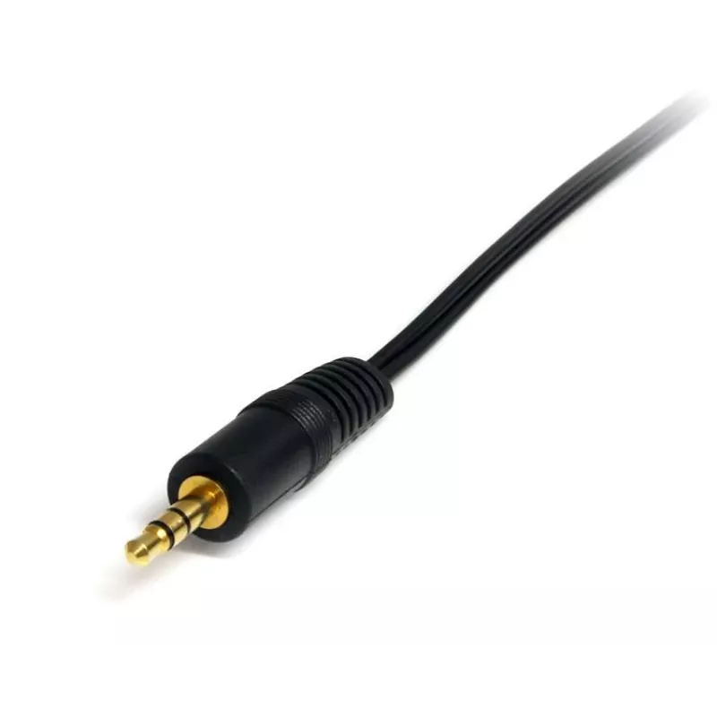 StarTech.com Cabo de áudio estéreo 0,92 m – ficha jack 3,5 mm para 2 fichas RCA macho